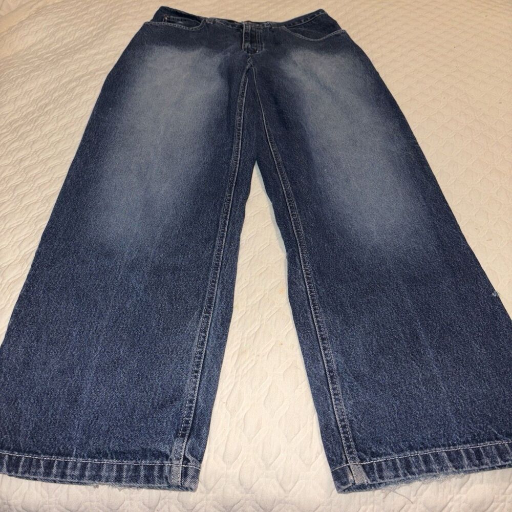 Vintage Webs Original Jeans Y2K  Baggy Wide Leg Skate Rave 34/34